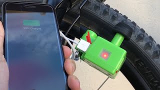 🚴🏼‍♂️Dinamo USB bicicleta Generador ELÉCTRICO ⚡️Aliexpress PRUEBA [upl. by Introc]