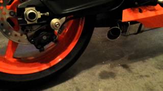 KTM RC8R with DOMINATOR EXHAUST WDB KILLER [upl. by Hsizan]