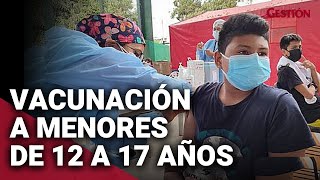 Coronavirus Perú Todo sobre el plan de VACUNACIÓN para menores de 12 a 17 años [upl. by Nahk785]