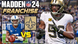 We Made a Trade Defense Back on Track  Madden 24 Saints Franchise  Ep9 [upl. by Tisdale]