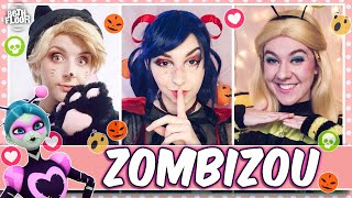 Cosplayers React to Miraculous Ladybug  Zombizou 🎃 [upl. by Abraham]