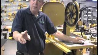 Band Saw Blade Removal and Replacement [upl. by Cortie]