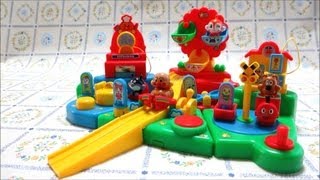 アンパンマンつなげて♪なかよしタウン Anpanman toys fun town [upl. by Si]