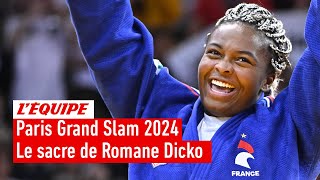 Paris Grand Slam 2024  Insatiable la Française Romane Dicko remporte la médaille dor en 78kg [upl. by Nelrah]