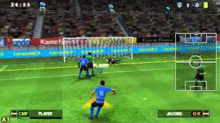 PSP PES 2012 quotBecome a Legendquot settings to gameplay [upl. by Niwle]