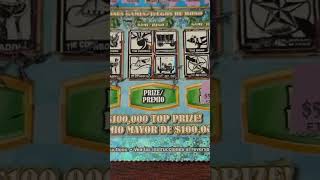 BIG WIN on 5 dollar ticket Texas lottery Scratch [upl. by Giff]