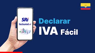 Tutorial Declaración IVA SRI Ecuador  Bien explicado [upl. by Daron260]