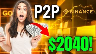 Asi ganas dinero con p2p BINANCE aprende [upl. by Swift88]