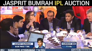 Jasprit Bumrah First amp Last ipl auction 2014 Jasprit Bumrah ipl auction 2024 full video highlights [upl. by O'Gowan]