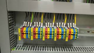 Electric panel wiring VFD using DELTA drive [upl. by Ainslee618]