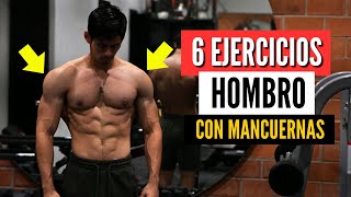 LOS MEJORES EJERCICIOS PARA HOMBRO CON MANCUERNAS [upl. by Ennahs11]