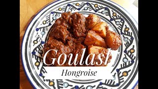 Recette de ma GOULASH A LA HONGROISE [upl. by Aniuqaoj]