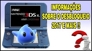 3DS INFORMAÇÕES SOBRE O DESBLOQUEIO 112 [upl. by Annaeel668]