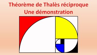 4️⃣ Théorème de Thalès réciproque  Une démonstration [upl. by Divad]