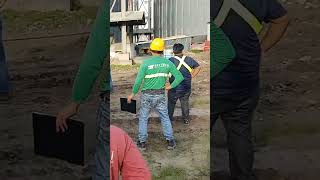 Toolbox meeting exercise shorts youtubeshorts fyp construction [upl. by Nidorf]