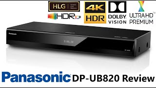 STILL the best 4K BluRay Player of 2021 Panasonic DPUB820 Review [upl. by Jaynell]