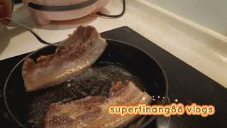 pritong karneng baboy cooking [upl. by Airtened]