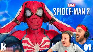 SPIDERMAN 2 Ps5 Gameplay Part 1 Sandman Strikes [upl. by Eirrol595]