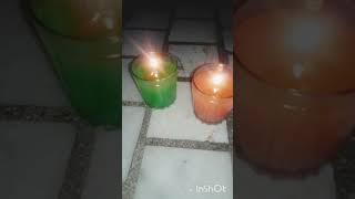 diy glass diya at home 😊 very beautiful 🙂 Ishitadahiyaart viral shorts diwali diya at home 🥰 [upl. by Tennies]