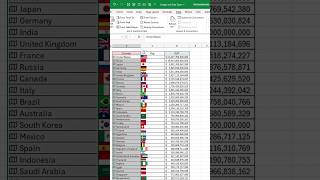 How to Add Country Flags in Excel Easily  Image Types [upl. by Evie]