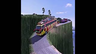 The Most Extreme Bus Ride on the World’s Deadliest Roads  Euro truck Simulator 2 [upl. by Ignatz148]