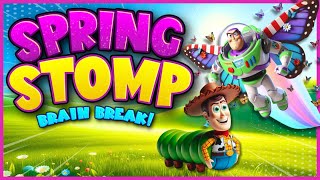 Spring Stomp ☀️ Spring Brain Break ☀️ Freeze Dance ☀️ Just Dance ☀️ Go Noodle ☀️ Yoga for Kids ☀️ [upl. by Victorine924]