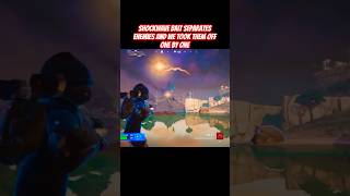 Short484 Shockwave bait separates enemies and take them off one by one fortnite fortniteshorts [upl. by Lagas]