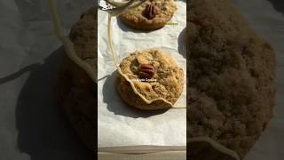 Lets make pecan maple cookies by dishologycookiesdishologyviralshortscakesdessertcupcakes [upl. by Atikal]