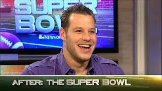 Bud Light Super Bowl Commercial 2014 Interview with Ian Rappaport [upl. by Milli]