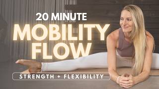 20 MIN MORNING MOBILITY  Full Body Stretch Yoga slow flow [upl. by Enyt136]