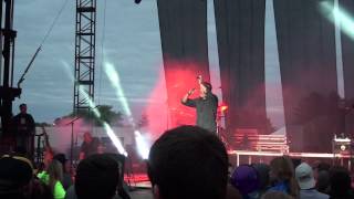 Gods Great Dance Floor by Chris Tomlin at Big Ticket Fest 2014 [upl. by Arbe766]