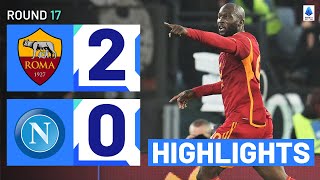 ROMANAPOLI 20  HIGHLIGHTS  Lukaku sinks champions at the Olimpico  Serie A 202324 [upl. by Eniahs]