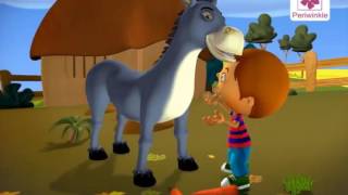 Donkey Donkey  3D English Nursery Rhyme for Children  Periwinkle  Rhyme 80 [upl. by Oznerol]