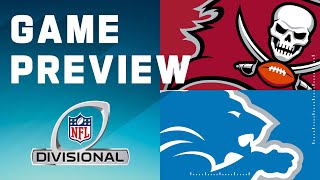 Tampa Bay Buccaneers vs Detroit Lions  2023 Divisional Round Game Preview [upl. by Jae]