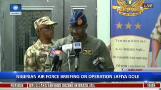 NAF Briefing On Operation Lafiya Dole Successes Of Various Operations Listed Pt 1 [upl. by Enila]