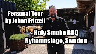 Holy Smoke BBQ  Nyhamnsläge Sweden  Personal TOUR amp Interview [upl. by Dichy94]