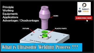 What is Ultrasonic Welding Process  Engineers Academy [upl. by Siro]