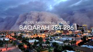 Baqarah 284286 By Abdul Rahman Al Sudais [upl. by Imre500]