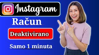 Kako deaktivirati svoj Instagram račun 2024Izbrišite svoj Instagram račun [upl. by Souza264]