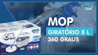 MOP GIRATÓRIO 8L  CLEANTECH [upl. by Atiuqaj]