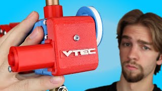 I 3D Printed an AirPowered Engine with Hondas VTEC [upl. by Odlanyar]