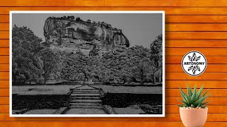 Sigiriya Sri Lanka  Drawing [upl. by Aliban]