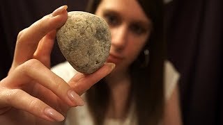 ASMR Aggressive Rock Scratching Whispered [upl. by Esilahs]