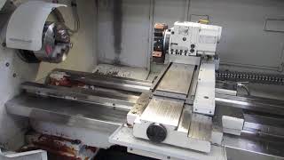 Milltronics ML1860 CNC Lathe with Power Turret [upl. by Eppesuig619]