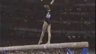 Yvonne Tousek  1996 Olympics AA  Balance Beam [upl. by Theone673]