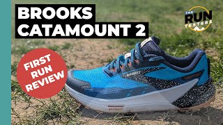 Brooks Catamount 2 First Run Review  A great trail allrounder that ticks a lot of boxes [upl. by Onit921]