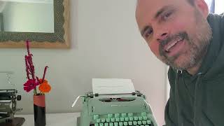 The benefits of using a typewriter to write novels and poetry [upl. by Narhet]