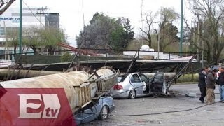 Operan con éxito a mujer aplastada por espectacular en Metepec  Yuriria Sierra [upl. by Norah]