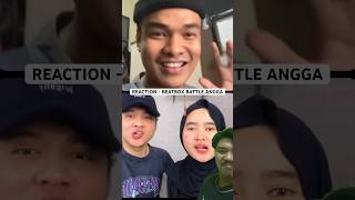 REACTION  BEATBOX BATTLE ANGGA DERMAWAN anggadermawan beatbox [upl. by Alatea174]