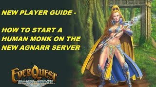 EVERQUEST GUIDE  Starting a Human Monk on the Agnarr server 1080p [upl. by Karita279]